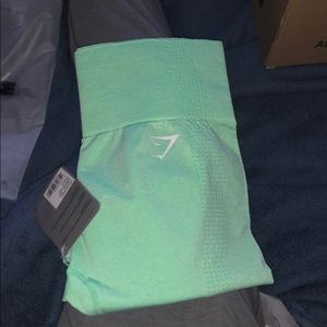 Vital seamless green gymshark leggings